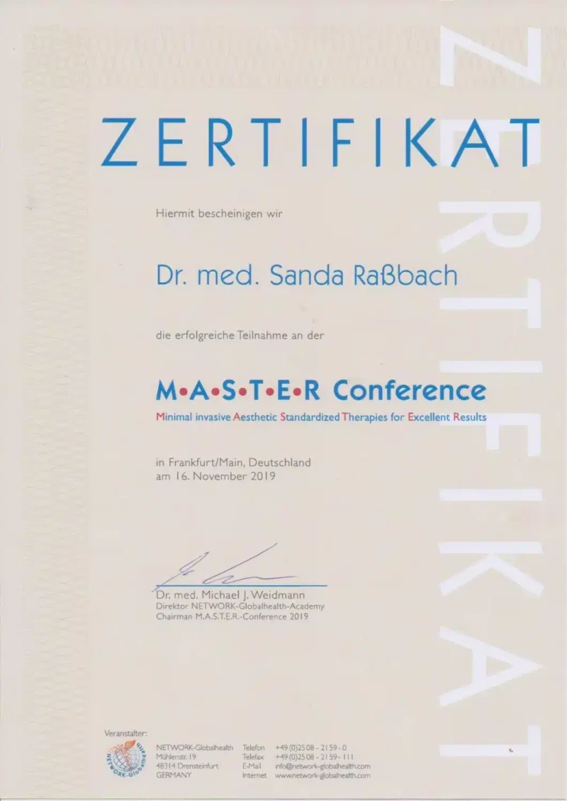 15. Ästhetik Master Conference 16.11.2019
