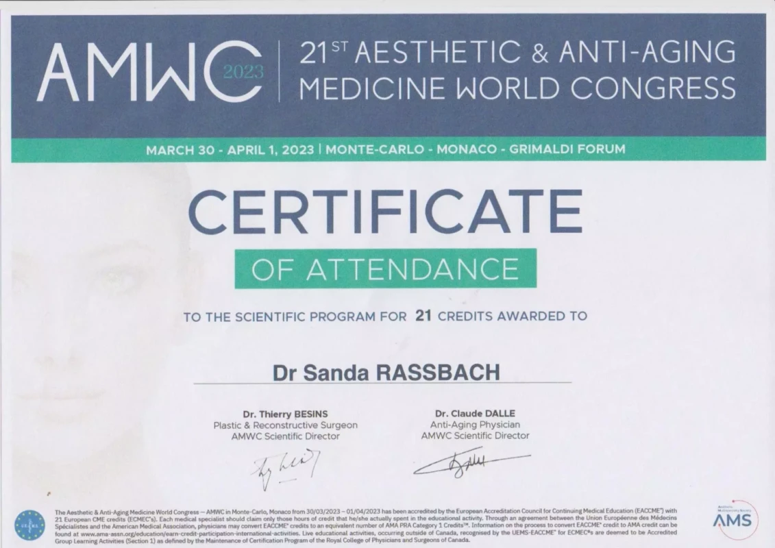 34. Ästhetische Medizin- Monaco 2023